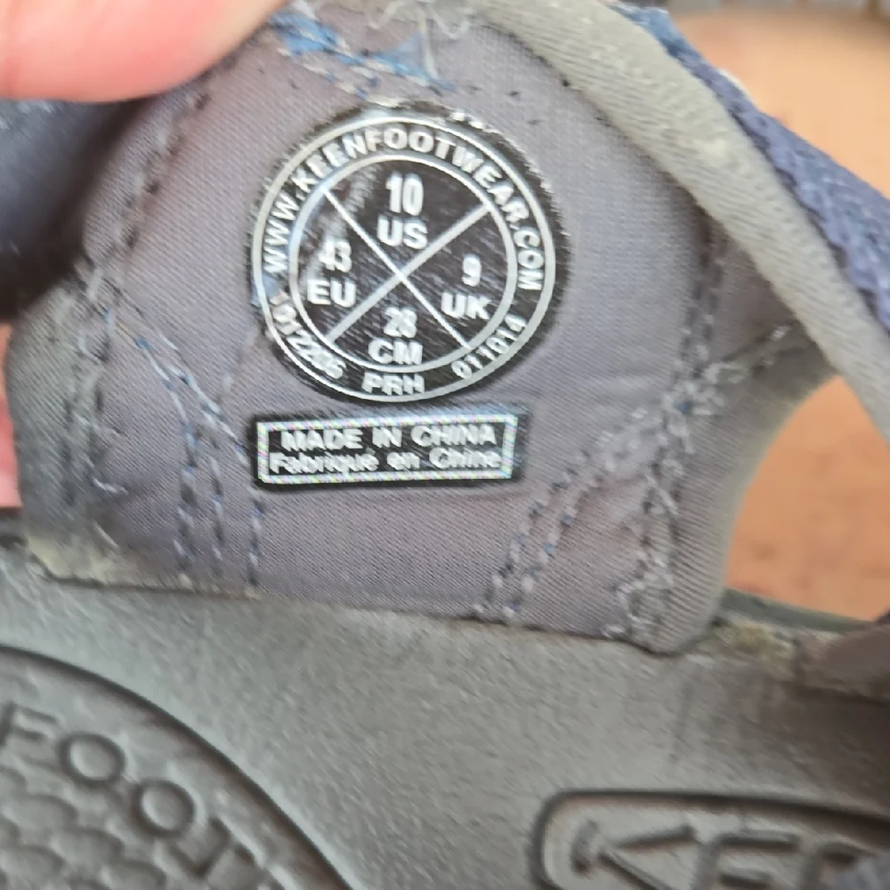 🌴 Keen Newport H2 Navy & Gray Water Hiking Outdoor Sport Sandals Size 10